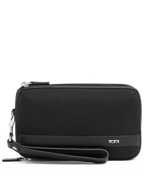 ALPHA Triple Zip Clutch