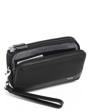 ALPHA Triple Zip Clutch