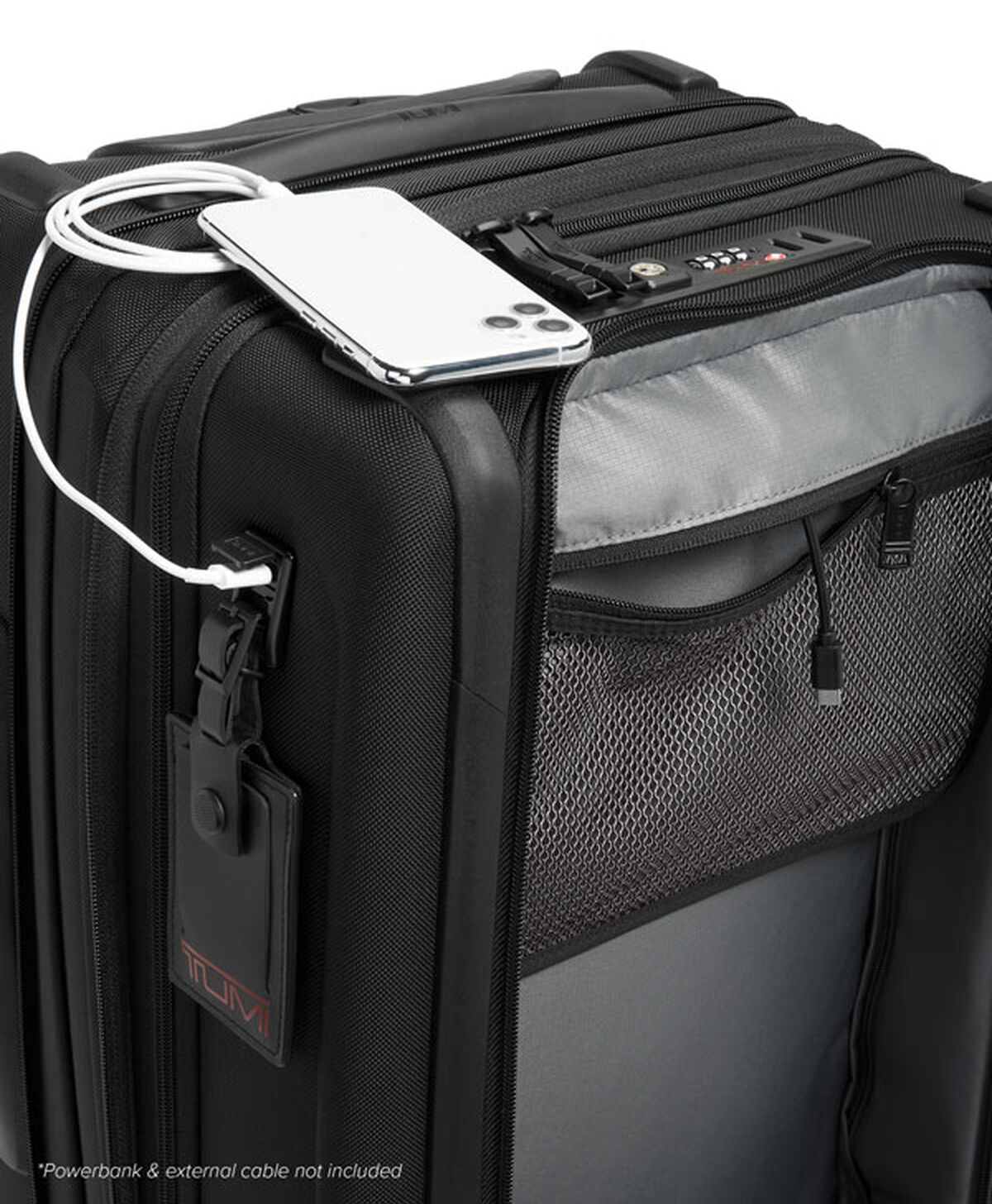 TUMI Alpha 3 INTL DUAL ACCESS 4WHL C/O Black