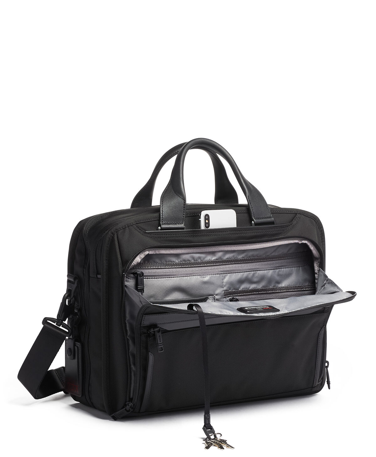 TUMI Alpha 3 ORGANIZER BRIEF Black