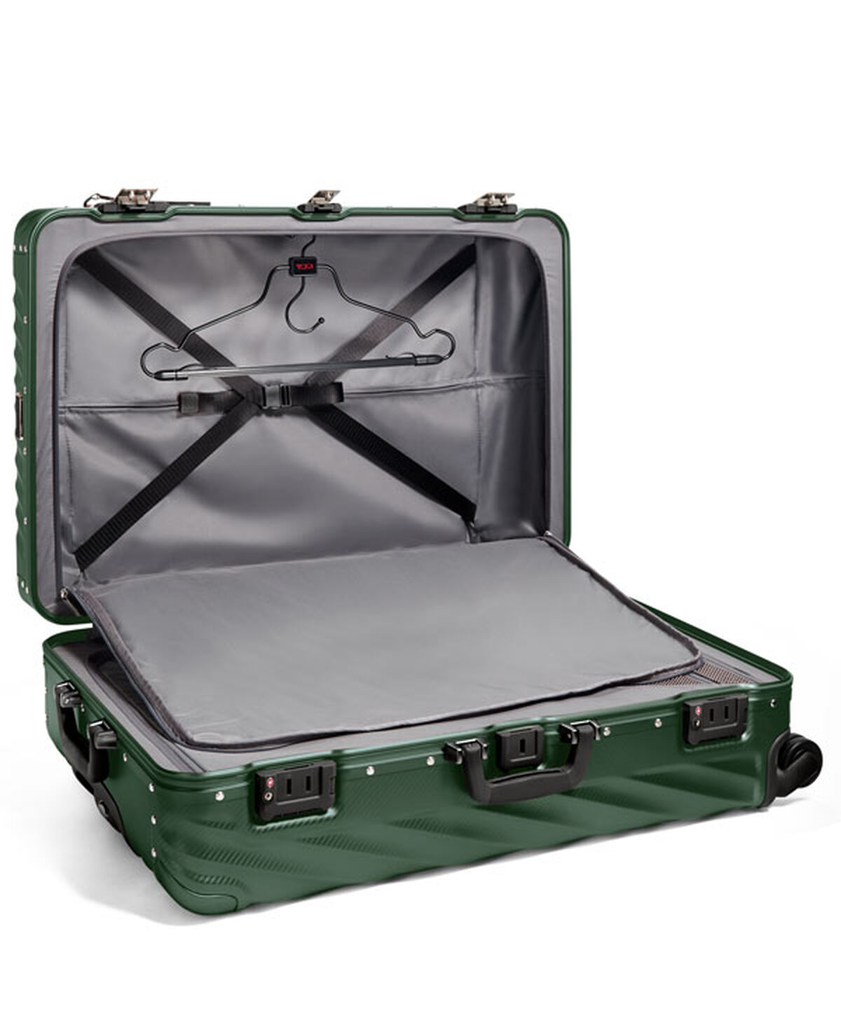 TUMI 19 Degree Aluminium EXTENDED TRIP P/C Texture Forest Green